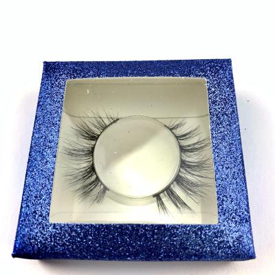 China Handmade Retail 3D Fur Kuwait City Style Mink Eyelashes With Paper Box For Make Up Styles Hot Sale Natural Eyelashes for sale