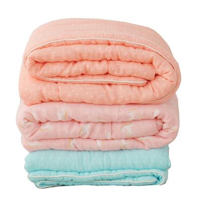 China Handmade Good Quality Baby Blankets 100% Cotton Baby Blankets Comforter Bedding Blanket Wholesale for sale