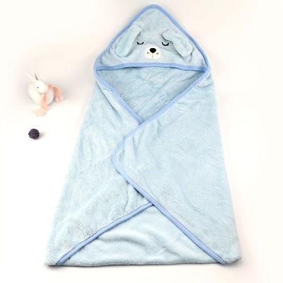 China Antistatic Handmade Baby Blanket Plain Organic Cotton Wrap Blanket for sale