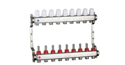 China Forged Brass Distribution Manifold Threaded 16.Bar Mf0002-25 for sale