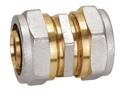 China PF5001 Brass Pex Al Pex To Pex Fittings  Equal Straight Union for sale