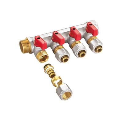 China Max.16bar Brass Manifold Valve 3/4