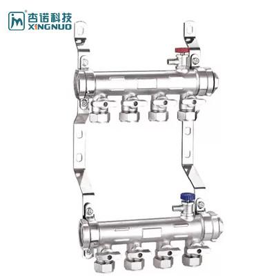 Китай water separator Forged Brass Valve Manifold Sand Blast Nickel Plated MF1002-25 HPB57-3 продается