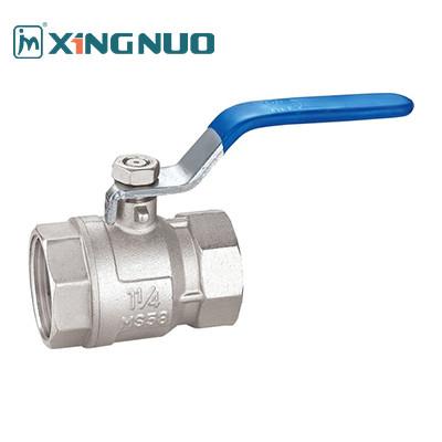 China 1 Inch 2 Inch Female Threaded BV1024 Iron Handle Forged Brass Valve For Pharmaceutical Industry for sale