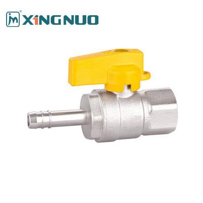 Chine Valve à bille à fil féminin en laiton 1/2 pouce 1 pouce Valve à bille à fil mâle X connecteur de tuyau Valve à bille en PTFE à vendre