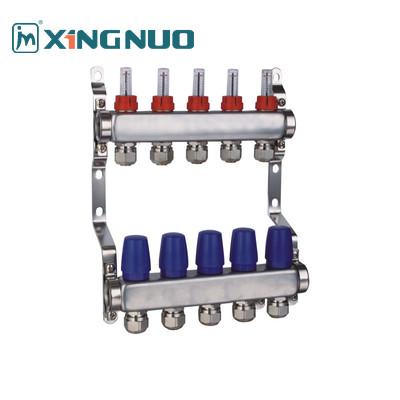 China water separator Durable Stainless Steel 304 Manifold Nickel Plated Distribution Manifold Threaded for sale