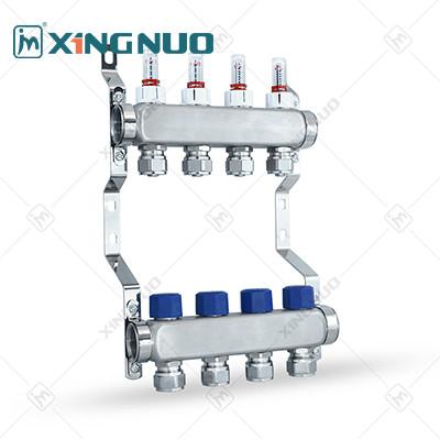 China Hoogwaardige scheider OEM Water Distribution Manifold Customized Brass Valve Manifold Te koop