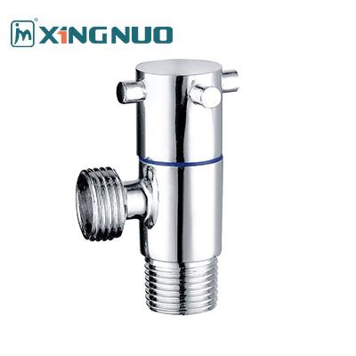 China Male And Male Threaded Bathroom Brass Angle Valve 3/4