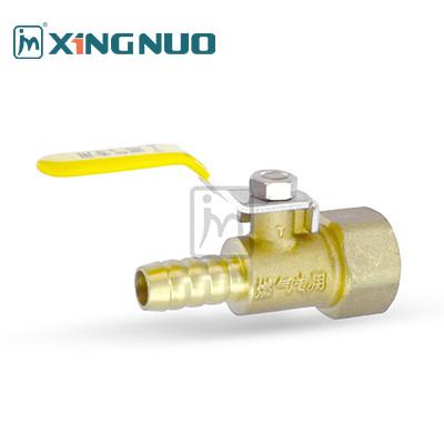 China long handle female threaded HEX connection Round Brass Ball Valve Shotting Surface Finish Threaded End Connections for sale