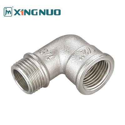 China NPT Round Brass Tee Compression Fittings 304 Stainless Steel 90 Degree Elbow,Hex bushing,Coupling,Thread Pipe Fitting for sale