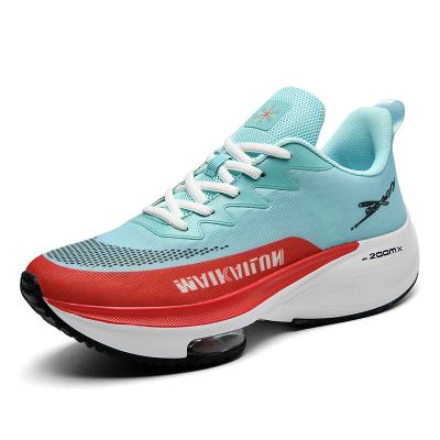 China Summer Casual Mesh Running Walking Shoes Comfortable EVA Cushioning Breathable Knitting Men Fashion Sneakers Sports for sale