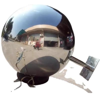 China Custom Sculpture Contemporary Design Stainless Steel Sphere 400MM Tall--2000MM Forged Stainless Steel Grinding Staring Ball for sale