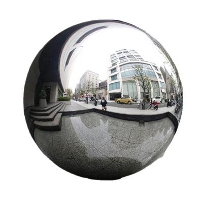 China Garden Deocration 304 Stainless Steel 316L Mirror Ball Stainless Steel Hollow Sphere Large Gazing Sphere - sculptureart.art 2000MM for sale