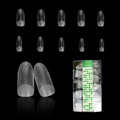 China Manicure Extension Tips French Press On Nail Matte False Nails With Glue Wholesale Transparent Fake Nails Online for sale