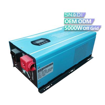 China SNAT-FT 1KW 2KW 3KW 5KW 6KW 8KW DC48V 96V split phase AC110V 120V/220V 240V off grid pure sine wave solar power inverter for sale