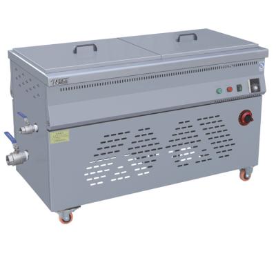 China Commercial Floor Type Gas Fryer Oil-water Separation Chicken Wings Hotels Deep Potato Frying Machine for sale