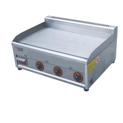 China Commercial Catering Durable Using Flat Benchtop Restaurant Gas Grill Equipment for sale