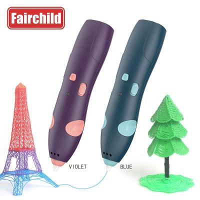 China Newest Creativity Toys 3D Multi Color Filament Low Temperature 3d Drawing Pen Printing Plastic Safe Pen for sale