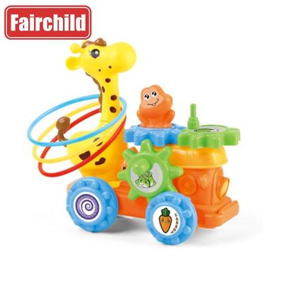 China Child Puzzle Assembled Ring Toss Throwing Game Children Animal Early Learning Educational Toy 17.8*10.5*15.5CM for sale