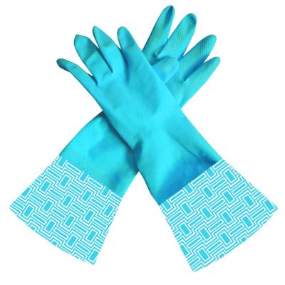 China Multi Use Latex Cleaning Gloves for sale