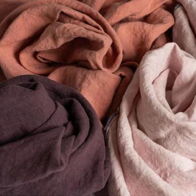 China Breathable the most comfortable 100% pure linen fabric for garment and home textile for sale