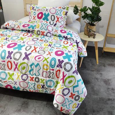 China Kids cartoon folded design for polyester bedding sets for sale