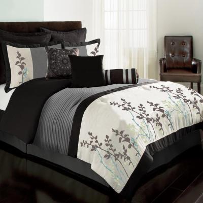 China European and American simple style quilt cover set bedding set comfortable warm home comforter set for sale