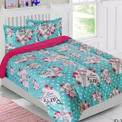 China QDTEX 2pcs Anti-Static Kids Comforter Set Wholesale Cheap Kids Comforter Cartoon Kid Bedding Set for sale