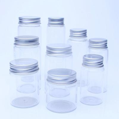 China CANDY Transparency 3.3 High Borosilicate Glass Bottles With Screw Caps for sale