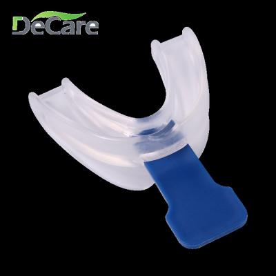 China Dental Regional Sleep Apnea Fashion Soft Mouth Guard Anti Snore Mouthpiece Tray Stopper for sale