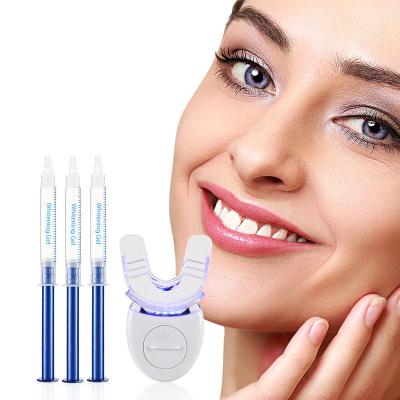 China Heathy Teeth Whitening Kits Wholesale Portable Home Use Cleaning Professional Led Light Teeth Whitening Kits With Gel for sale