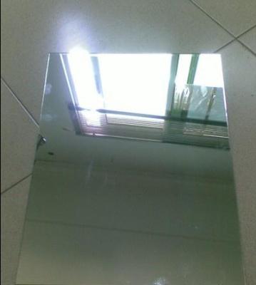 China AISI 304 Mirror Polished Stainless Steel Sheet Metal With 50 Micron PVC Film for sale