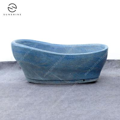 China ECO-frendly Customized Natural Stone Bathtub Quartz Freestanding Bathroom Tub for sale