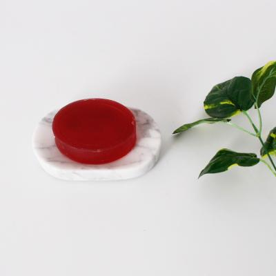 China Custom Made Different Natural Stone 100%STONE Soap Dish For Hotel Bathtub Soap Dish for sale