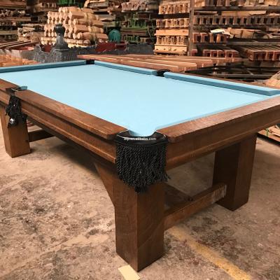 China BLP-A-02 Biaoli New Pocket Pool Leather High Quality American Style Billiard Table, Solid Wood with Slate for sale