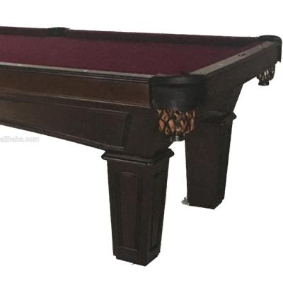 China BLP-A-08 Biaoli New Pocket Pool Leather High Quality American Style Billiard Table, Solid Wood with Slate for sale