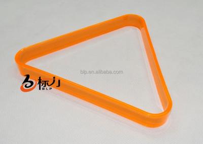 China Plastic Pool Billiard or Snooker Triangle Rest Billiard Plastic Accessories for sale