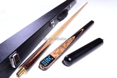 China Ebony wood or any other professnal wood ash wood billiard cue, snooker cue, snooker cue by handmade for sale