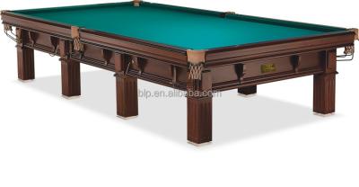 China Leather Pocket Solid Wood Russian Pyramid Or Snooker Billiard Table For Club Use for sale