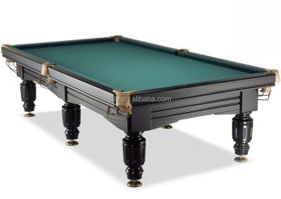 China Pocket BLP Pyramid Leather Solid Wood Russian Billiard Table For Tournament Use for sale