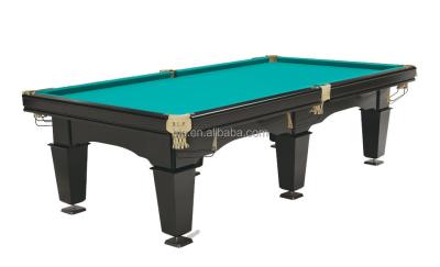 China Cheap Solid Wood Russian Leather Pocket Pyramid Snooker Pool Pool Table for sale