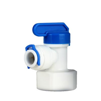 China Wholesale Water Purifier Ball Valve Home Water Purifier Pressure Bucket Valve Easy Installation for sale