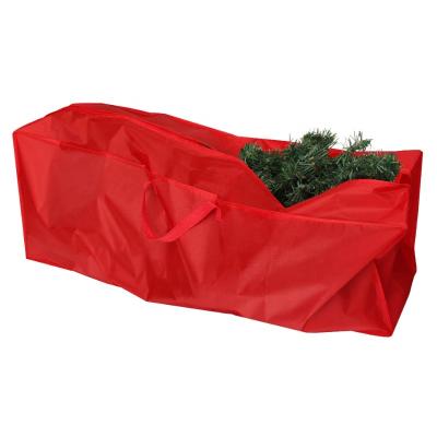 China Sustainable Hot Selling Large Premium Christmas Tree Storage Bag With Durable Reinforced Handles And Double Zipper for sale