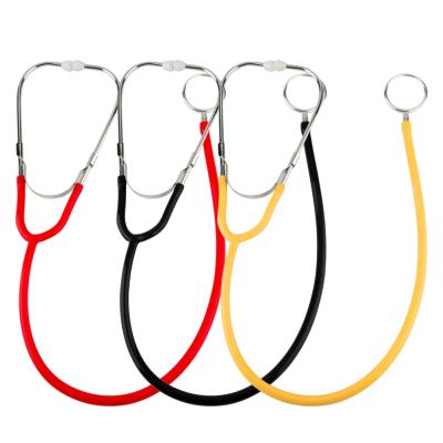 China Chrome Plated New Pro Dual Binaural Metal Head Medical Stethoscope On Sale Worldwide Blood Piece Doctor Nurse Medical Student Health for sale