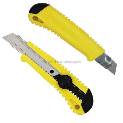 China High Quality Plastic Quick-change Utility Knife Paper Cutter Knife Tools for sale