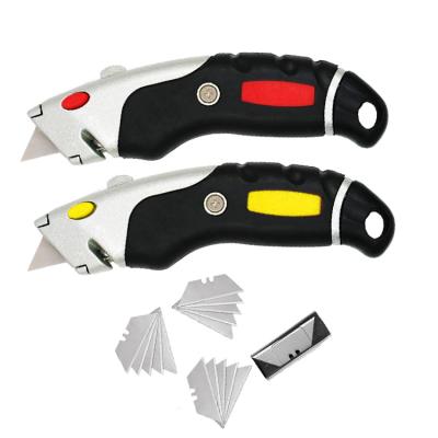 China Quick-Change Heavy Duty Hand Tools Lines Quick Knife Outdoor Cutter Blades Change Utility Knife for sale