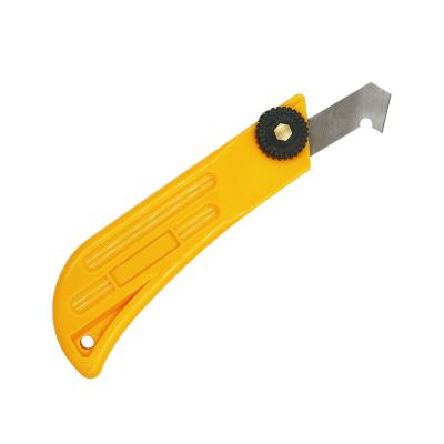 China High Quality Box Cutter Cheap Sharp Blade Screw Release Hook Utility Knife For Cut Sandpaper Cutter Knives for sale