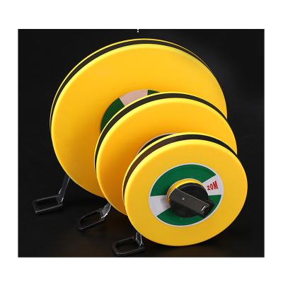 China 50M PVC Metric Heavy Duty Fiberglass High Temperature Strong Tape Plastic Metric Tapes With Custom Logo for sale