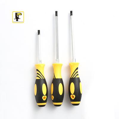 China Plastic Precision Slotted Flat Head Phillips Tools Screwdriver Set Magnetic Screwdriver Tool For Key Chain for sale