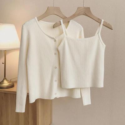 China New Waterproof Suspender Base Vest With Soft Cardigan Coat Tie Wrap Top Along for sale